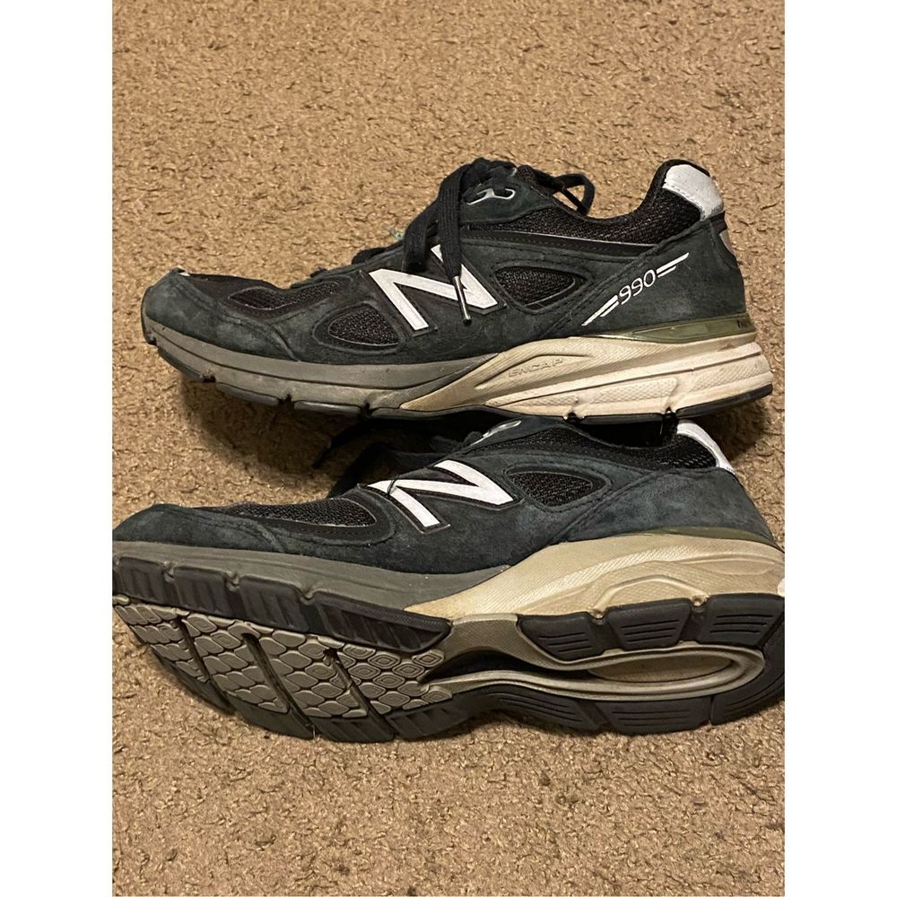 New Balance Women's 990 V4 Black Casual Shoes Sneakers Size 9 Narrow 2a W990bk4